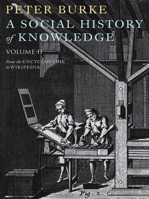 cover image of A Social History of Knowledge II